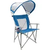 GCI Outdoor Waterside SunShade Captain s Beach Chair & Outdoor Camping Chair With Canopy