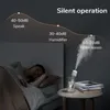 Andra hemträdgårdar Jisulife Mini Air Humidifier Unlimited Portable Silent Arom Diffuser Ladda Humificador för sovrumsbil Trådlös diffusor 230320