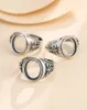 Cluster Rings 10 13mm 925 STERLING SILVER Women Semi Mount Bases Blanks Base Blank Pad Ring Setting Jewelry Findings Diy A5708