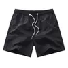 Mäns shorts fashionabla mens shorts underbyxor strandboxare byxor andningsbara trosor rånade polyester sport shorts stretch w0320