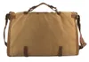 Duffelväskor Vintage Retro Militär Canvas Leather Men Travel Bagage Weekend Bag Overnatt Duffle Tote Leisure M314#