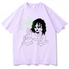Męskie koszulki Bladee 333 Hip Hop Trend Skate Drain Gang T Shirt Mężczyzn Kobiet Mody Artistic Sense T-sens