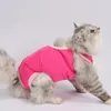 Cat Costumes Shirt Soft Kleding Professioneel comfortabel gezellig herstel lichaamspak