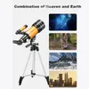 Telescope Binoculars Professional Astronomical Telescope 150 Times Zoom HD HighPower Portable Tripod Night Vision Deep Space Star View Moon Universe 230320