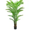 Dekoracyjna symulacja symulacji rośliny areca palmowa podłoga salonu duża doniczkowa bonsai dekoracja sztuczna zieleń