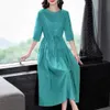 Casual Dresses Spring Summer Vintage French Long Party Dress Unif Long Women Casual Dresse Dress Korean Chic Clothing High Cotton Linen Dresses 230321