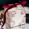 Inne imprezy imprezowe zapasy pudełka na prezent na boksy na cukierki ślubne torby papierowe Bonbons Verpakking Baby Shower Party Favors Prezenty ślubne dla gości 230321