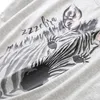 Dames slaapkleding dames pyjama's set zomer/veer cartoon zebra geprinte slaapkleding v-hals toppants 2 stks Koreaanse stijl dunne groot formaat thuismateriaal 230321