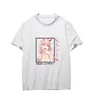 Kvinnors t-skjortor älskling i Franxx tee anime cosplay noll två söt karaktär t-shirt lös kort ärm casual streetwear 2023 sommar