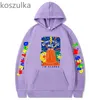 Męskie kurtki kreskówkowe grafika Don't Hug Me Im Strach Bluzy Mężczyźni bluzy Y2K Ubrania unisex sudadera odzież harajuku mody 230321