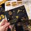 Wrap Fantasy Astrolabe Butterfly złota laserowa naklejka naklejka materialna papier Materiał