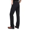 Men's Pants 2023 Cotton Formal Men Summer Business Suit Spring Autumn Plus Size Mens Social Black Dress WFY11