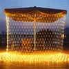 Strings 3Mx2M 6Mx3M Christmas Lights Outdoor Indoor LED Fairy Curtain Wedding Lamp For Decoration Party Garden Holiday Lighting