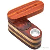 Smoking Pipes New Type Wood Double Layer Pipe Wood Pipe Metal Pipe