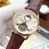 2023 New Brand Original Business Men's Watch Classic Round Case Mechanical Watch Wristwatch ClockRecommended Watchwa Watch q53