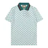 23ss zomermerk kleding luxe designer poloshirts mannen casual polo mode print borduren t-shirt high street heren polo's