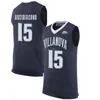 College Basketball 15 Ryan Arcidiacono Jerseys Villanova Wildcats 33 Dante Cunningham 2 Kris Jenkins 1 Scottie Reynolds 4 Darrun Hilliard 5 Phil Booth Sewing NCAA