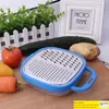 Grattugia per frutta e verdura, affettatrice per alimenti, contenitore portatile, utensili da cucina TLY064