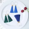 Dangle Earrings HC 2023 Bohemia Handmade Tassel Women Tribal Summer Jewelry Ethnic Silk Long Drop Girl Party Gift
