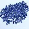 느슨한 다이아몬드 천연 진한 블루 사파이어 스톤 대 DIY 보석을위한 중국 보석 MM 230320