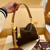 Cross body Shoulder Bag Side Trunk Underarm Handbags Flap Women Bags Hobo Shopping Handbag Purse Zipper Tote Pouch Lady Fashion alphabet Removable strap