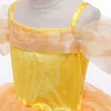 Robes de fille Princesse Venez Petites Filles Cosplay Robe Enfants Disfraz Robe Enfants Halloween Vêtements W0314