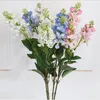 Decorative Flowers Simulation Flower Hyacinth High-grade Silk Spring Violet Living Room Party Decoration Festival A11316