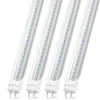 أنابيب 4 أقدام LED 18W 25W T8 LED V على شكل أنبوب ضوء ثابت تيار لا تيار NO FLICKER SMD2835 رقاقة Double Row G13 BASE AC220V 110V LED مصباح LED