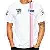 Camisetas masculinas Summer F1 Formula One Force India Racing Extreme Sports Sports Men Women Sleeve Short Have de alta qualidade 4W80 BLTS