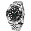 GMT MENS Titta på AAA Luminous Designer Watches Waterproof Ceramic Montre Homme Black Dial 41mm Fashion Sapphire Bioceramic Watch Luminous Multicolor SB006 C23