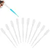 1ml 2ml 3ml 5ml 100pcs Disposable Safety Plastic Dropper Lab Graduated Pipette Practical School Educational Supplies