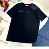 herr bomull t-shirt bokstav tryckt t-shirt 100% rena bomullsmän män och kvinnor par tidvatten triangel logotyp topps casual 3 färger t-shirts plus size s-xxxxl u0qs#