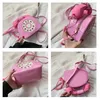 Evening Bags Telephone Shaped Purses PU Handbags for Women Retro Phone Top Handle Shoulder Crossbody Bag Female 230321