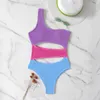 Swim wear Women Swimsuit One Shoulder Female Swimwear Sexy Monokini Swimming Suits Beachwear Bathing Suits Swimsuit 230320