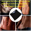 Kvinnors shapers midjetränare Trimmer Bastu Svettbälte för kvinnor Polymer Zipper Cincher Girdle Slimming Body Shaper