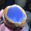 ルーズダイヤモンド天然七面鳥の青chalcedony原始石の宝石レア鉱石jadiy diyネックレスジュエリー彫刻原料230320