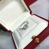 Diamants Legers Ring Man Diamond 925 Silver Gold Plated 18K T0P 품질 공식 복제품 패션 클래식 스타일 고급 프리미엄 선물 005