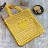 مصممة Women Women Beach Bags Bag Straw Bag Bare Bare Bohemian على الطراز البوهيمي للتسوق عالي السعة مع عدم وجود صندوق