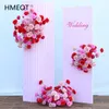 Other Event Party Supplies White Pink Red Rose Wedding Backdrop Floral Arrangement Party Arch Decor Hanging Flower Row Stage Floor Floral Ball Event Props 230321