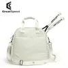 Bolsas de tênis Greatspeed Tennis Bag Badminton Bag 2 Pacote o estilo adulto feminino One ombro Casais coreanos Men 230320