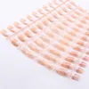 False Nails Women Fashion Detachable Manicure Tool Artificial Nail Tips Wearable Fake French Square Head Toes