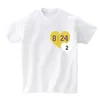 Męskie tshirty RIP T SHIRT 24 MĘŻCZYZNA KOBIETA HIPHOP BLUSSKITS Koszykówka Gianna Bryant Heart Mamba Out 230321