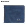 Portefeuilles Portefeuille pour hommes en cuir Wax Oil Skin Purse pour hommes Porte-monnaie court Homme Porte-cartes Portefeuilles Fermeture à glissière autour de l'argent Porte-monnaie G230308