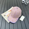 Lüks Tuval Beyzbol Şapkası Tasarımcı Donatılmış Şapka Jumbo G Moda Pembe Güneş Kapaklar Kadın Erkek Casquette Rahat Kova Şapkalar 4 Stil