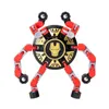 Fidgety toys fingertip mechanical gyro puzzle deformation mech chain changing shape rotating toys 2023