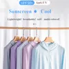 Racing Jackets UPF50 Lange mouw Hoody Summer Women Sun UV Bescherming Snel droge jas Kleding Mannen Haper Dun Beach Sweatshirt Paar