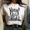 wangcai01 dames t-shirt 2021 mode maneskin t shirt vrouwen casual hiphop t-shirt fa harajuku maneskin merch grafisch tee shirt damiano david tshirt 0321H23