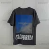 T-shirty męskie Białe Assyurself SHEAL T SHIRT MĘŻCZYZN KOLEJNE Kalifornia Askyursell T-shirt luźne topy Zapytaj krótkie rękaw T230321