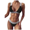 Kvinnors badkläder 2023 Kvinnor Bandeau Bandage Bikini Set Push-up Top Push Up Venta Al Por Mayor Wholesale