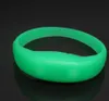 Glow in the Dark Bracelet Party Part Voice Silicone Bangle звук активированный браслет.